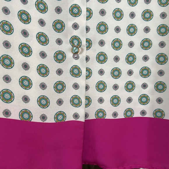 Zara “Printed Satin Shirt” - Picture 4 of 9